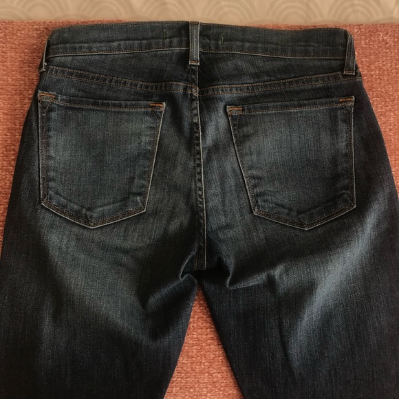 J Brand Dark Wash Flare Jeans - Picture 8 of 8